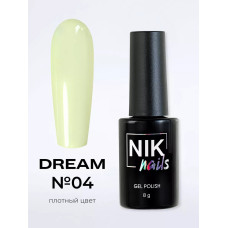 NIK nails Dream 04 8мл.