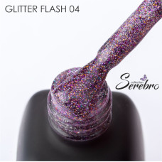 Гель-лак светоотражающий Glitter flash "Serebro collection" №04, 11 мл