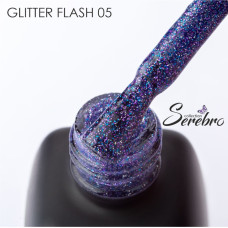 Гель-лак светоотражающий Glitter flash "Serebro collection" №05, 11 мл
