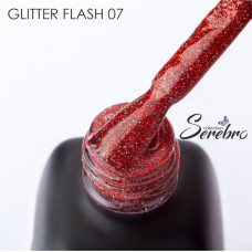 Гель-лак светоотражающий Glitter flash "Serebro collection" №07, 11 мл