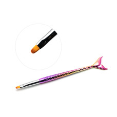 Кисть для геля TNL квадратная №6