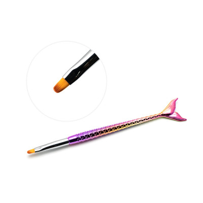 Кисть для геля TNL квадратная №6