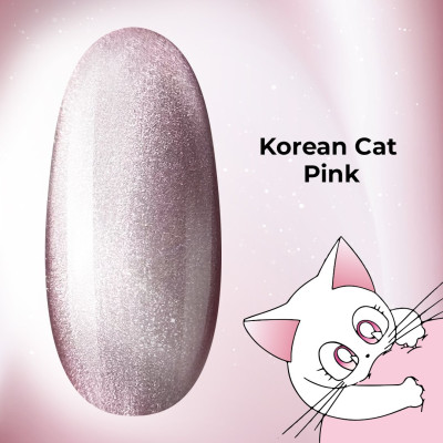 MOODNAIL Гель-лак Korean cat Pink, 10г
