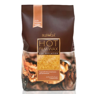 Воск горячий (пленочный) в гранулах ItalWax натуральный 1000гр