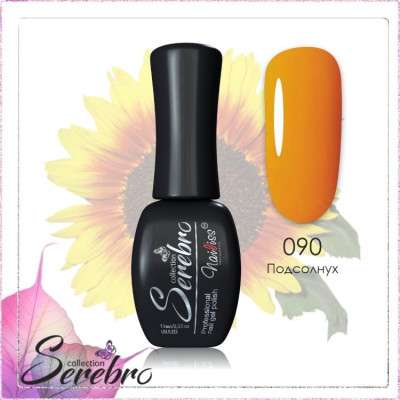 Гель-лак "Serebro" №090, 11 мл