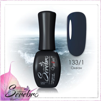 Гель-лак "Serebro" №133/1, 11 мл