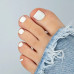 Гель-лак MOODNAIL Pedicure collection White 10г