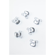 Кабошоны MOODNAIL Мишка №1 голова 10шт