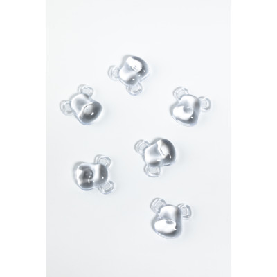 Кабошоны MOODNAIL Мишка №1 голова 10шт