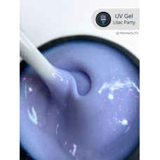ATASHI Smart Uv gel, lilac party, 15мл