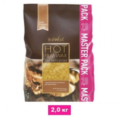 Воск горячий (пленочный) в гранулах ItalWax натуральный 2кг