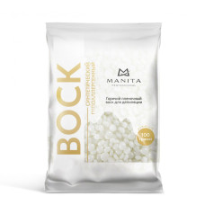 MANITA Воск горячий (синтетический) Жемчуг гранулы 100 гр