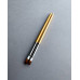 Pink House Кисть №02 тонкая (золотая ручка)