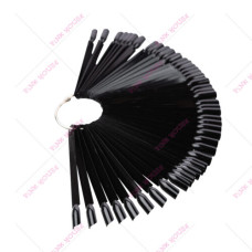 Палитра на кольце квадрат черные (50шт)