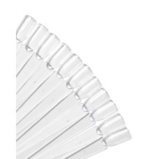 Палитра на кольце квадрат прозрачные (50шт)