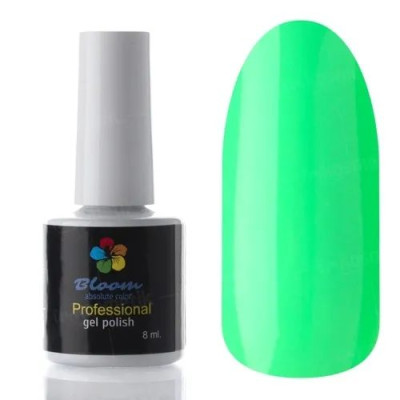 Гель-лак "Bloom" 8мл Зеленый неон