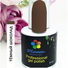 Гель-лак "Bloom" 8мл Темный шоколад