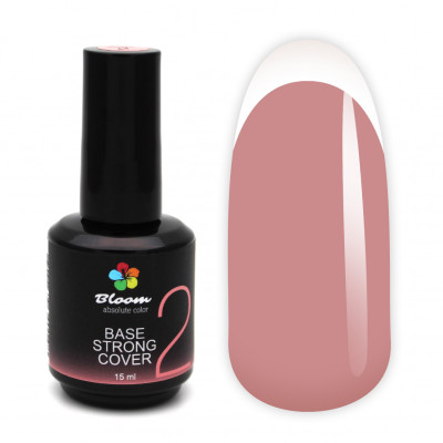Гель-лак "Bloom" база 15мл жесткая 02 (теплый розовый)