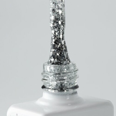 MOODNAIL Гель-лак Just shine silver, 10г