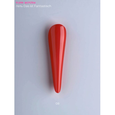 Pink House Гель д/наращ Das Ist Fantastisch 08 (15 мл)