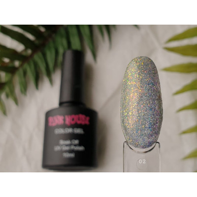 02 magic color гель-лак pink house