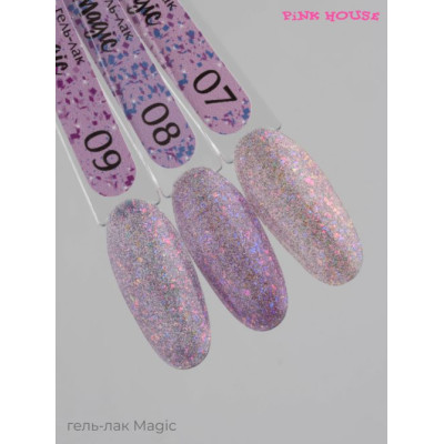 09 magic color гель-лак pink house