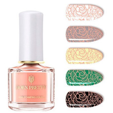 Born Pretty, Лак для стемпинга Macaron Series 42860-07 WT-07, 6 мл
