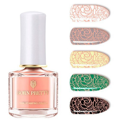 Born Pretty, Лак для стемпинга Macaron Series 42860-07 WT-07, 6 мл