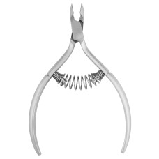 Кусачки для кутикулы Nippon Nippers (N-01S-7) Лезвие 7 мм. Спиральная пружина. Матовые