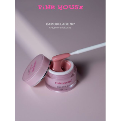 Pink House Гель для наращивания 7 (30 мл) (Л)