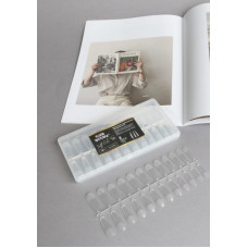 Pink House Типсы 03 гелевые с к/зоной балерина 120 шт.