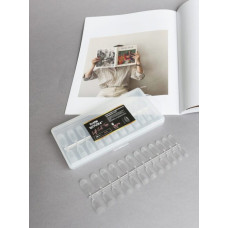 Pink House Типсы 06 гелевые с к/зоной овал 120 шт.