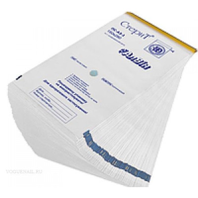 Крафт пакеты 75*150 100 штук КлиниПак