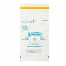 Крафт пакеты БЕЛЫЕ 115*200 100 штук Винар