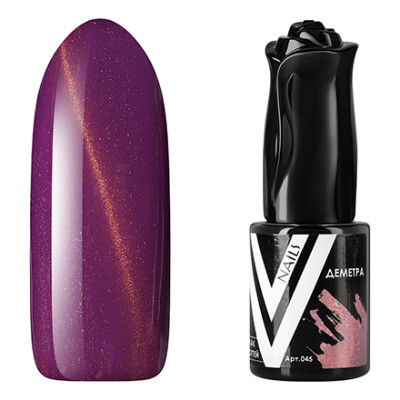 Гель лак Vogue nails кошачий глаз Деметра, 10ml