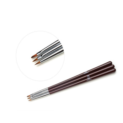 Набор кистей для росписи TNL колонок 3шт