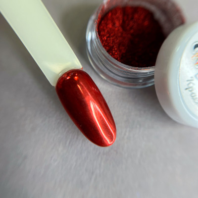 Втирка ZOO 1347 Зеркальный пигмент "Красная жемчужина"