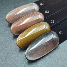 01 crystal гель лак pink house