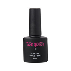 Pink House Color Топ N001 с эф.мокр.ногтей без УФ-фильтра 10 мл
