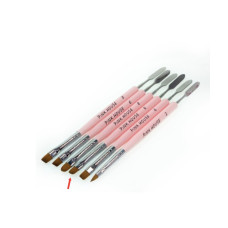 Pink House Кисть-шпатель д/полигеля №6 овал