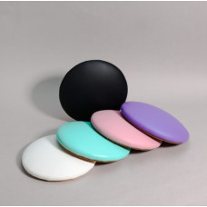 Подлокотник круглый дерево белый