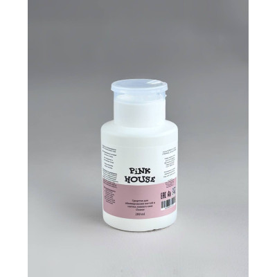 Pink House Жидкость д/обезжиривания и снятия липкости (помпа) 200мл