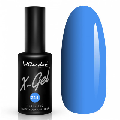 InGarden Гель-лак X-Gel №214, 8 мл