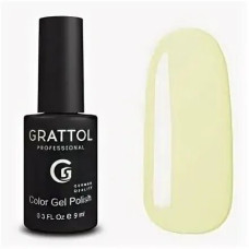 Grattol Color Gel Polish Pale Yellow 114