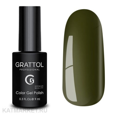 Grattol Color Gel Polish Dark Olive 192