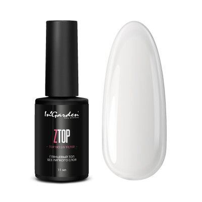 InGarden Глянцевый топ ZTop без липкого слоя, без УФ фильтра 11мл.