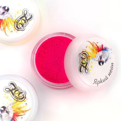 Втирка ZOO 1608 Пигмент неон светло-розовый