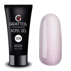Grattol Acryl Gel 09 Glitter 30мл