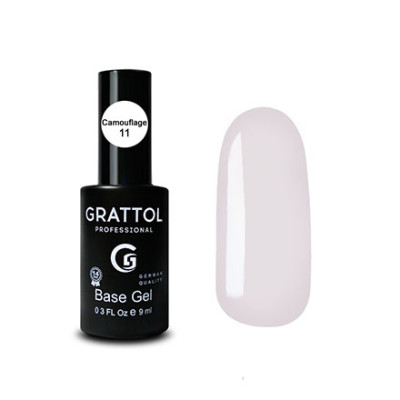 Grattol Rubber Base Camouflage 11, 9 мл