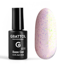 Grattol Rubber Base Glitter 11